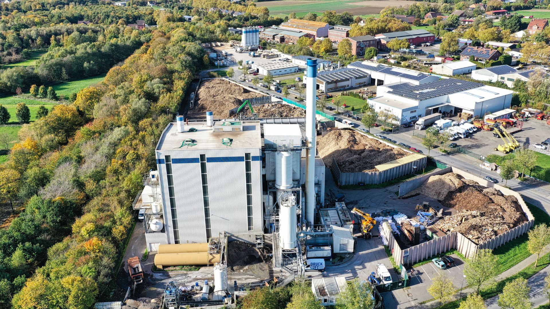 biomasa dla przemysłu elektrowni i klientów indywidualnych